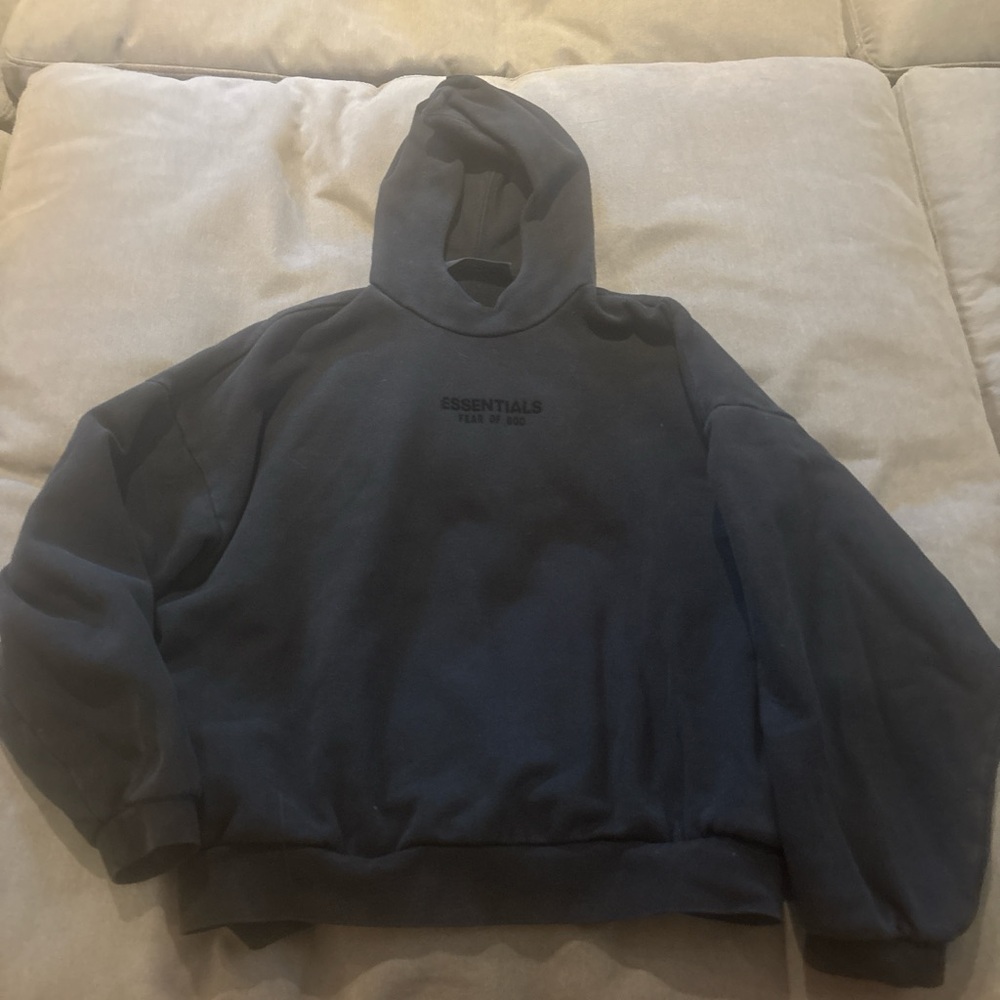 Fear of God Essentials Black Hoodie